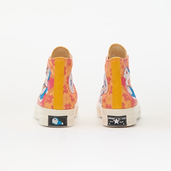Converse Chuck 70 Hi Doraemon Habanero Gold A15790C Men's 10 Limited Edition - Picture 3 of 8